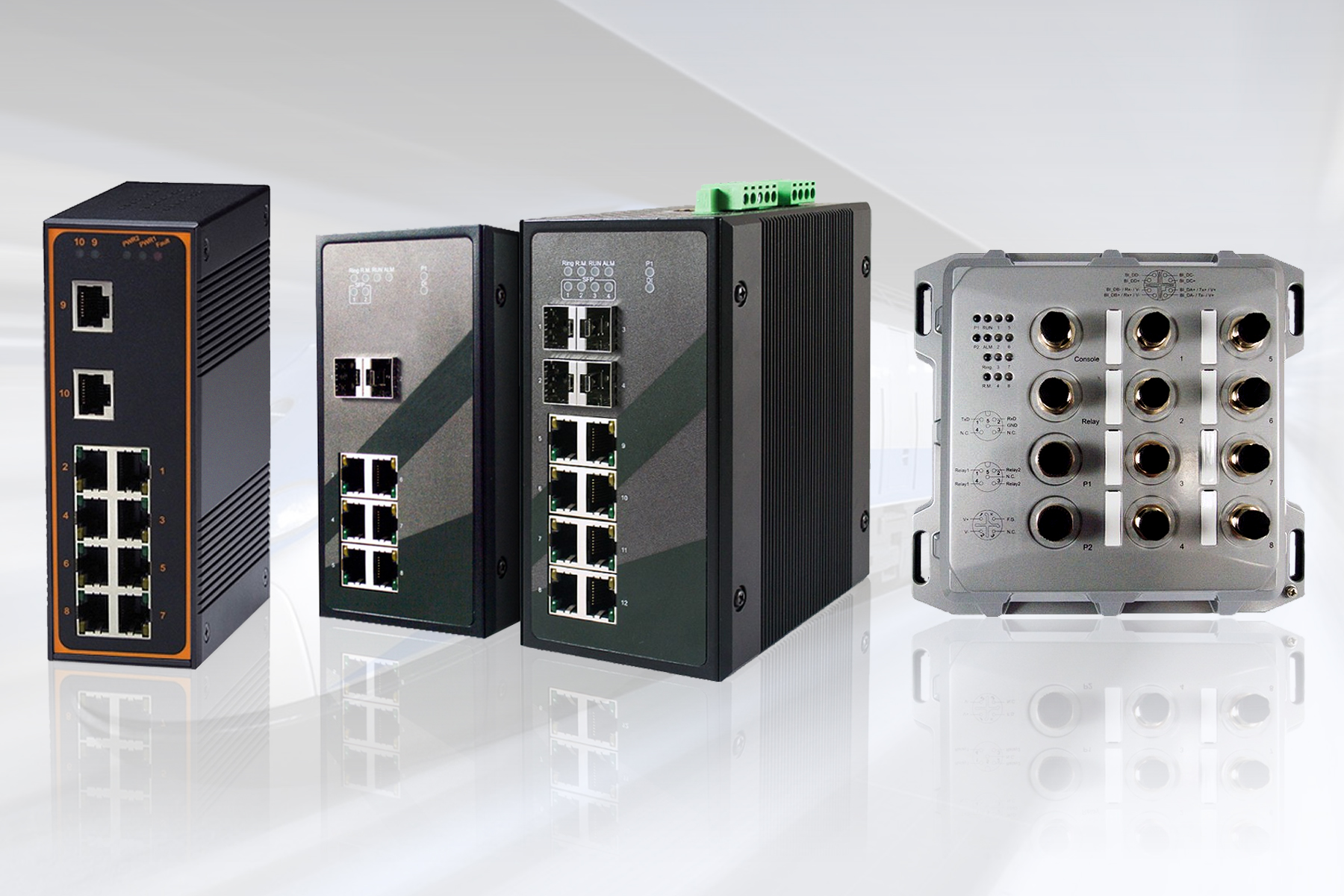 Mencom offers Industry-Specific Ethernet Switches for Power/Railway Networking