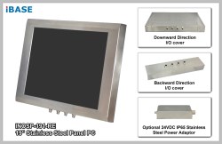 IBASE introduces INOSP-191-RE Stainless Steel Panel PC