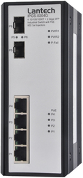 Lantech Communications announces IPGS-0204G PoE switch