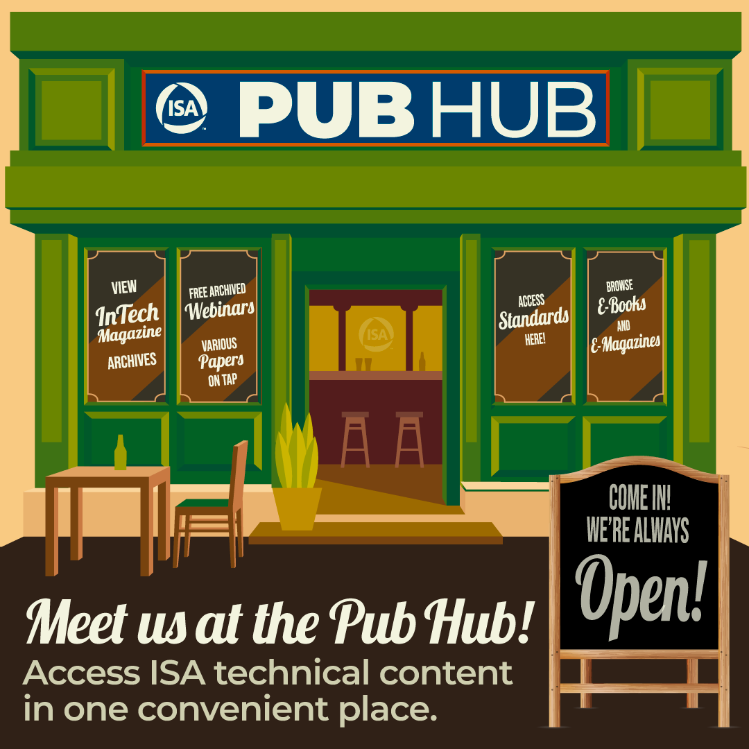 ISA Technical Content Available at Pub Hub