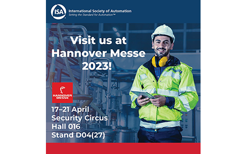 International Society of Automation to Attend Hannover Messe Trade Show