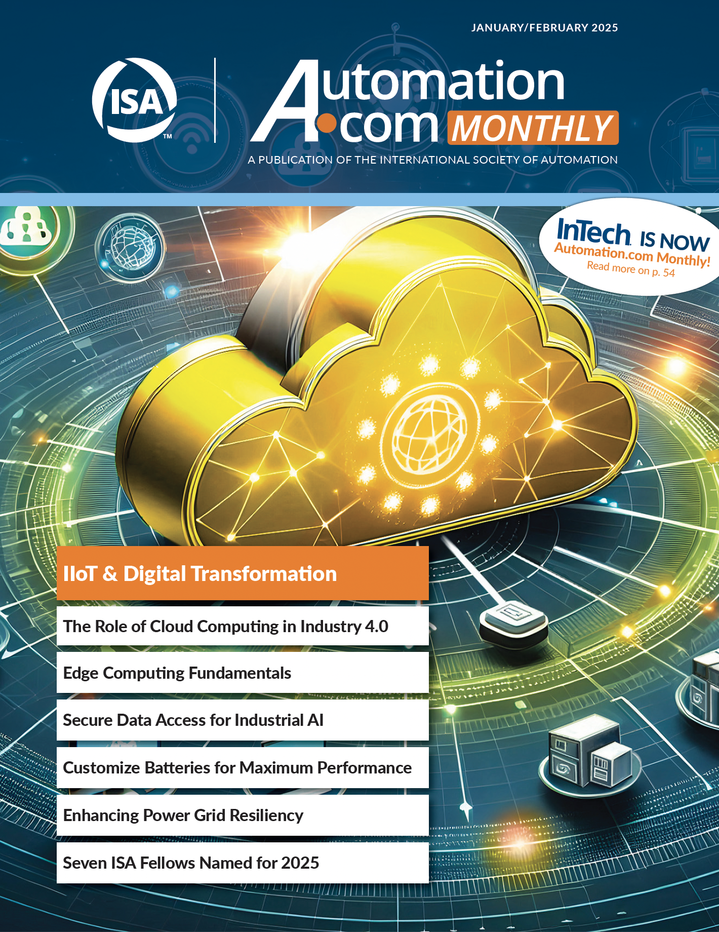 January/February 2025 Automation.com Monthly Cover