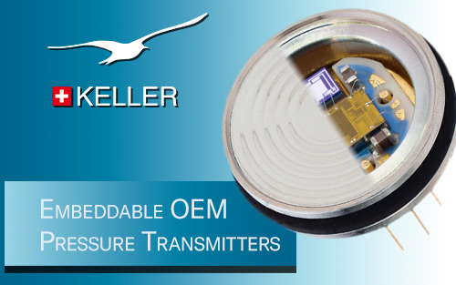Embedded Pressure Measurement by Keller