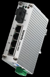 Build small industrial networks with industrial Ethernet switch