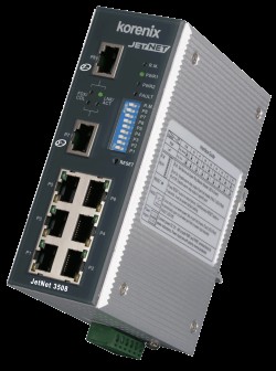 Korenix Introduces Industrial Ethernet Switches
