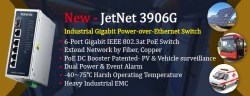 Korenix announces JetNet 3906G PoE Ethernet switch