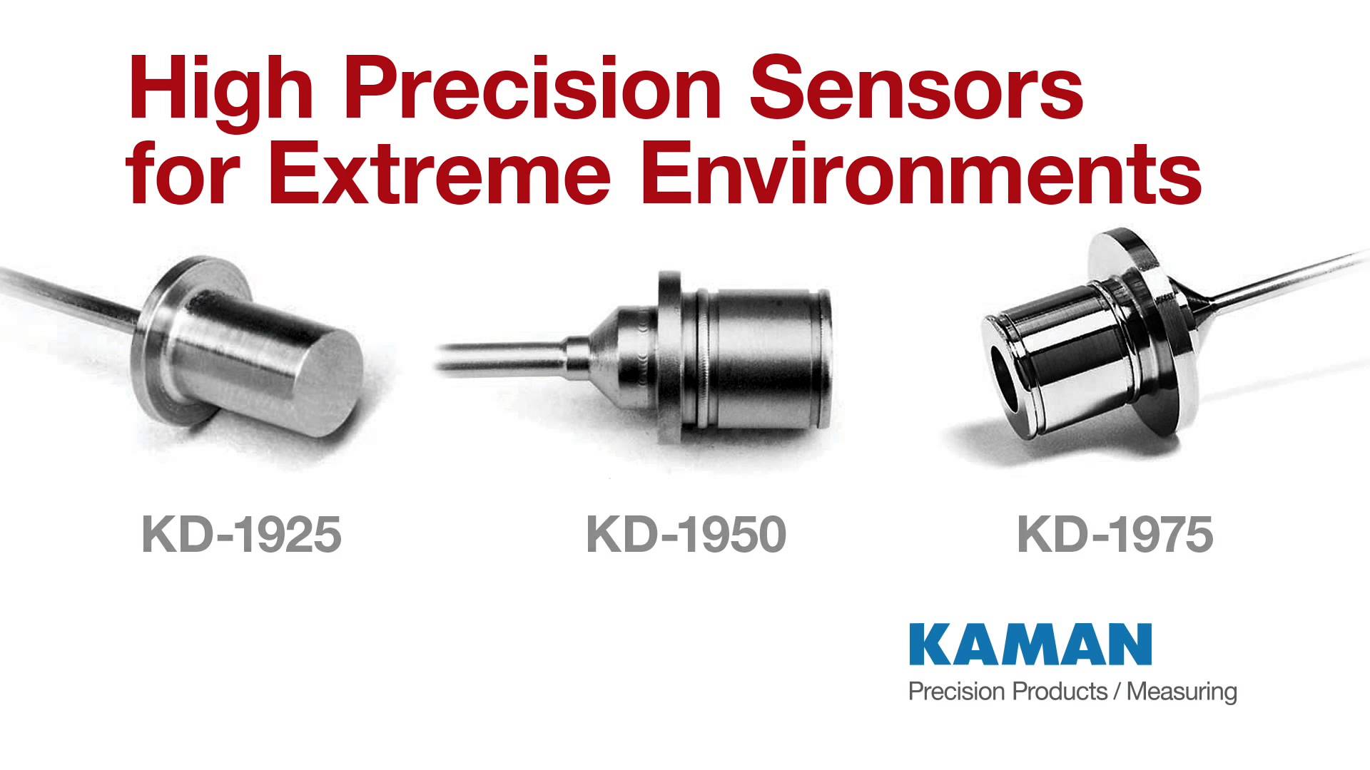 Kaman Precision Products announces Extreme Environment displacement sensors and systems