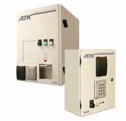 Ticketing kiosk system automates flow of trucks and materials