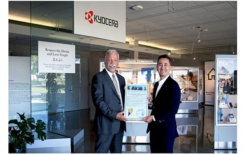 Kyocera Celebrates 50 Years of U.S. Manufacturing