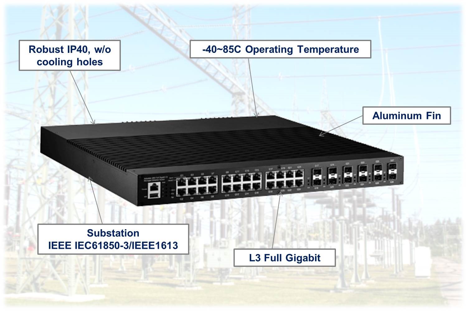 Korenix announces JetNet 6828Gf Ethernet switch