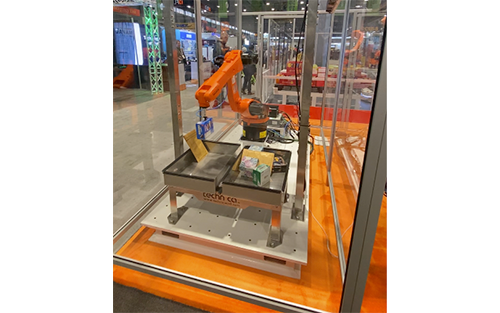 KUKA Showcased CYBERTECH nano Robot in Parcel Picking Cell at ProMat 2023