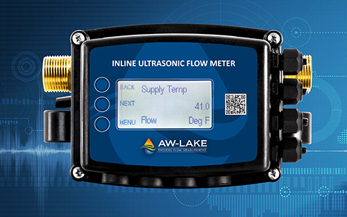 AW-Lake Introduces High Accuracy Water Inline Ultrasonic Flow Meter