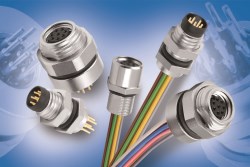 Binder Releases M8 8-pin Panel-Mount Receptacles