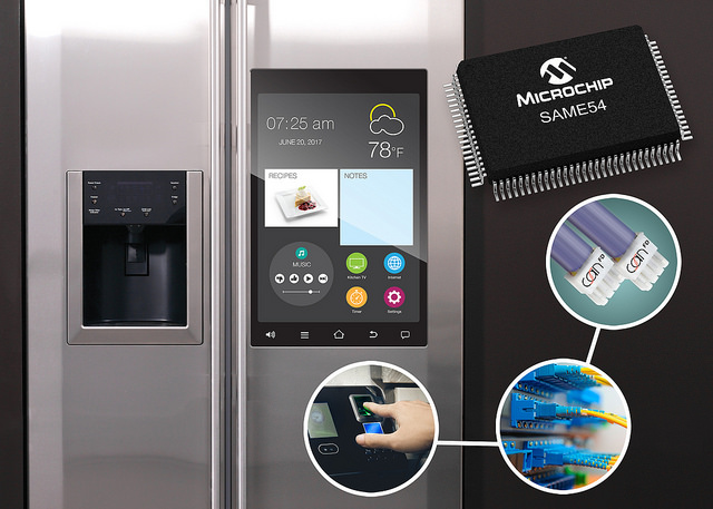 Microchip Technology introduces SAM D5x and SAM E5x microcontroller (MCU) families