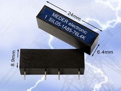MEDER announces miniature SIL HV Series relays