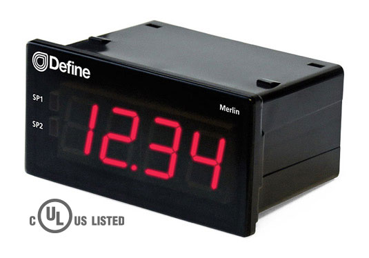 Merlin Universal Input Digital Indicator/Panel Meter [buttonless]