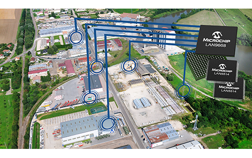 Microchip's Family of Time Sensitive Networking Ethernet Switches Provides Turnkey Solution for Industrial Automation Networks