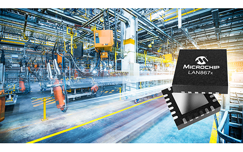 Microchip's Ethernet PHYs Enable Multidrop Bus Architecture, Enhancing Industrial Networks’ Scalability and Functionality