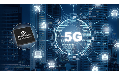 Microchip Offers Single-Chip Network Synchronization Solution to Provide Precise Timing for 5G Radio Access Equipment