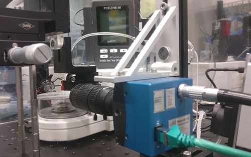 Deep Learning Classifies Non-Contact Droplets Using Only Visual Images