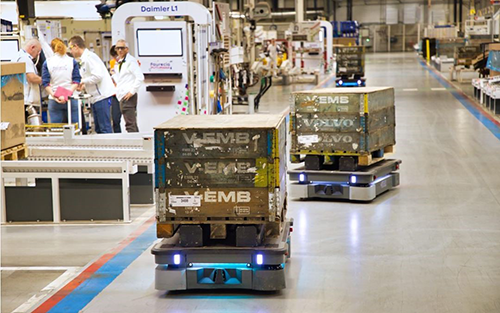 FORVIA Increases Logistics Productivity with Fleet of MiR Robots