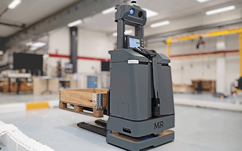 MiR1200 Pallet Jack: Artificial Intelligence to Revolutionize Pallet Handling