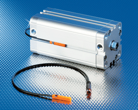 ifm efector Miniature Magnetic Cylinder Sensors with GMR Technology