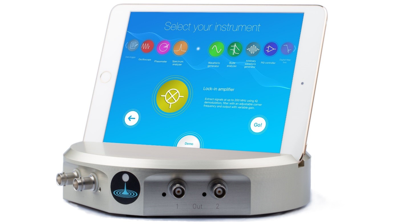 Liquid Instruments introduces two new instruments for Moku:Lab test and measurement device