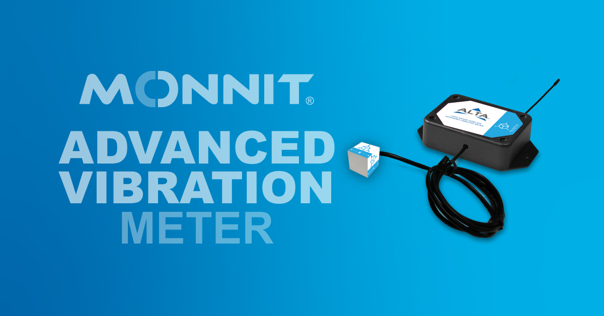 Monnit announces ALTA Advanced Vibration Meter