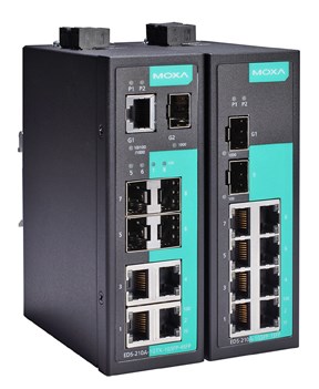 Moxa releases EDS-210A industrial unmanaged switches