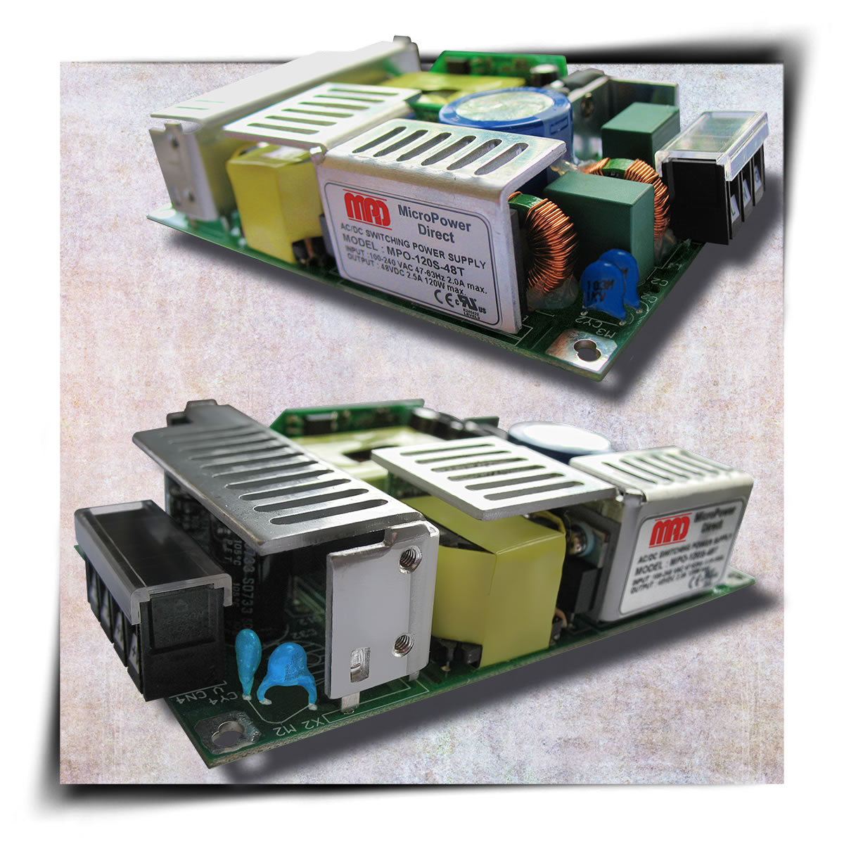 MicroPower Direct releases MPO-120S series of AC/DC power supplies