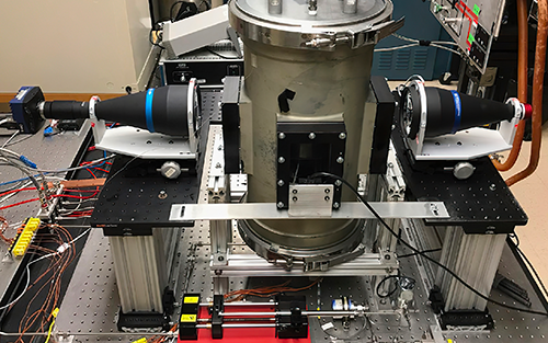 NASA Fuel Combustion Test Images Acquired by Mikrotron CoaXPress Camera