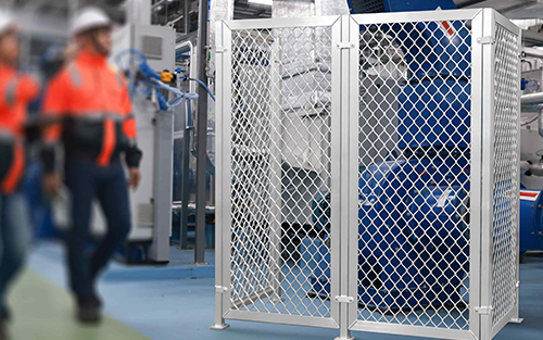 New Age Industrial Launches Heavy Duty Aluminum Machine Guarding Fence System