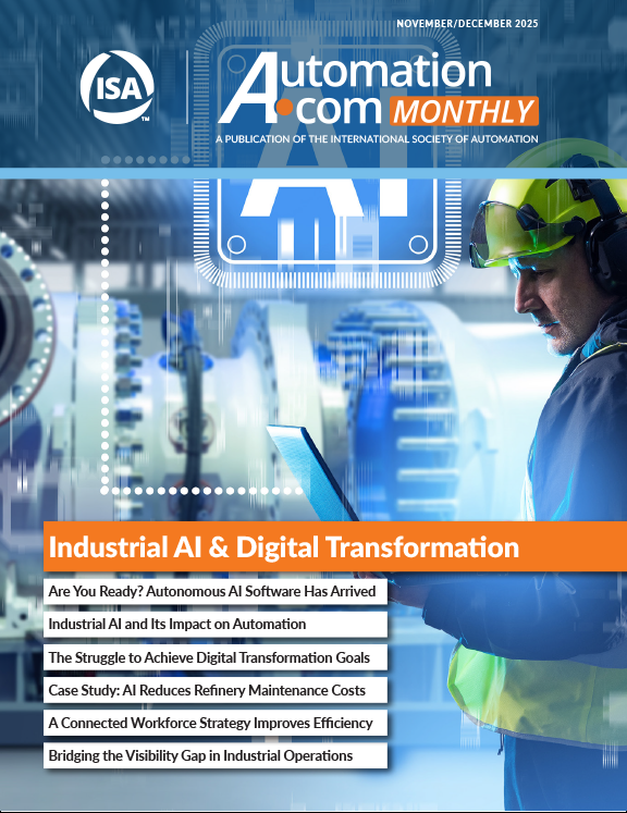 Automation.com MonthlyNovember December 2025 Cover Photo