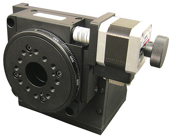 Optimal Engineering Systems releases the AY110-100V Vertical Rotation Stage