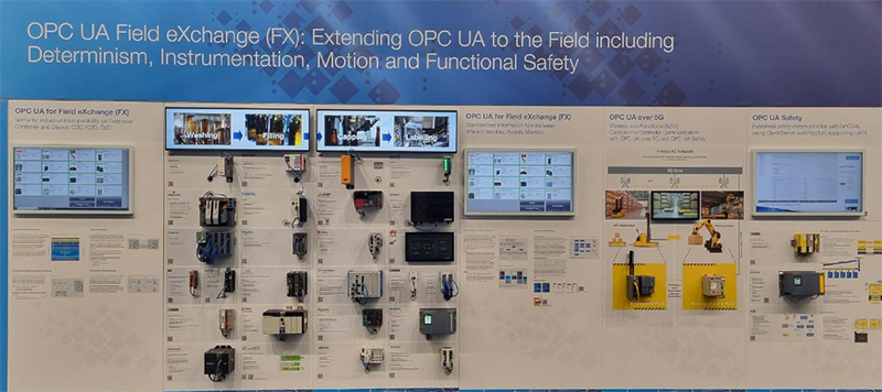 The UAFX Multi-Vendor Demonstration at SPS 2022.