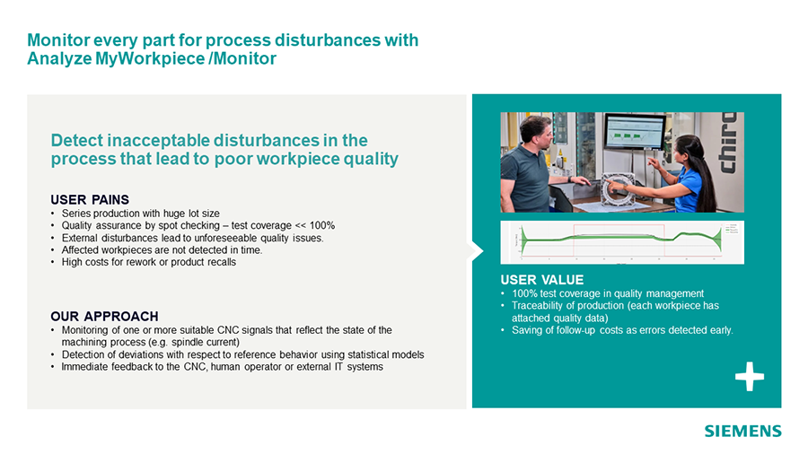 Figure 3: Running measurement programs periodically enables the edge device to compute the mechanical characteristics to be trended over time.