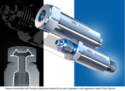 Baumer offers pressure transmitters with Parylene coating