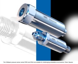 Baumer adds CANopen interface to pressure sensors