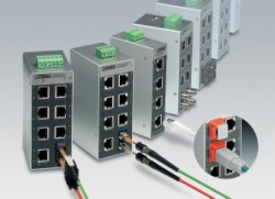 Unmanaged ethernet switches from Phoenix Contact provide security and port options