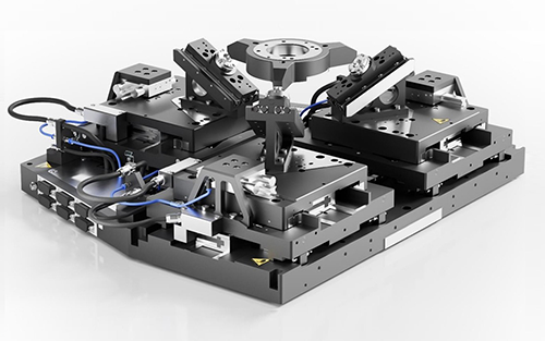PI's Novel 6-Axis Motorized Automation Platform Features High-Dynamic Direct Drive Motors