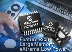 Microchip enhances 8-bit PIC microcontrollers
