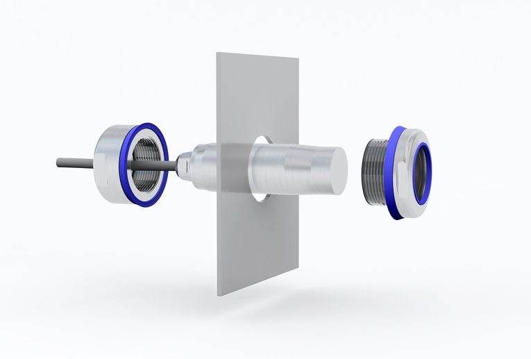 Hoffmann-Krippner announces EHEDG hygenic mounting kit for P53 “Steel Head” ultrasonic sensors