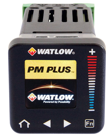 Watlow introduces PM PLUS temperature controller