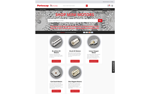 Portescap Launches Online Tools for Seamless Product Evaluation and Ordering