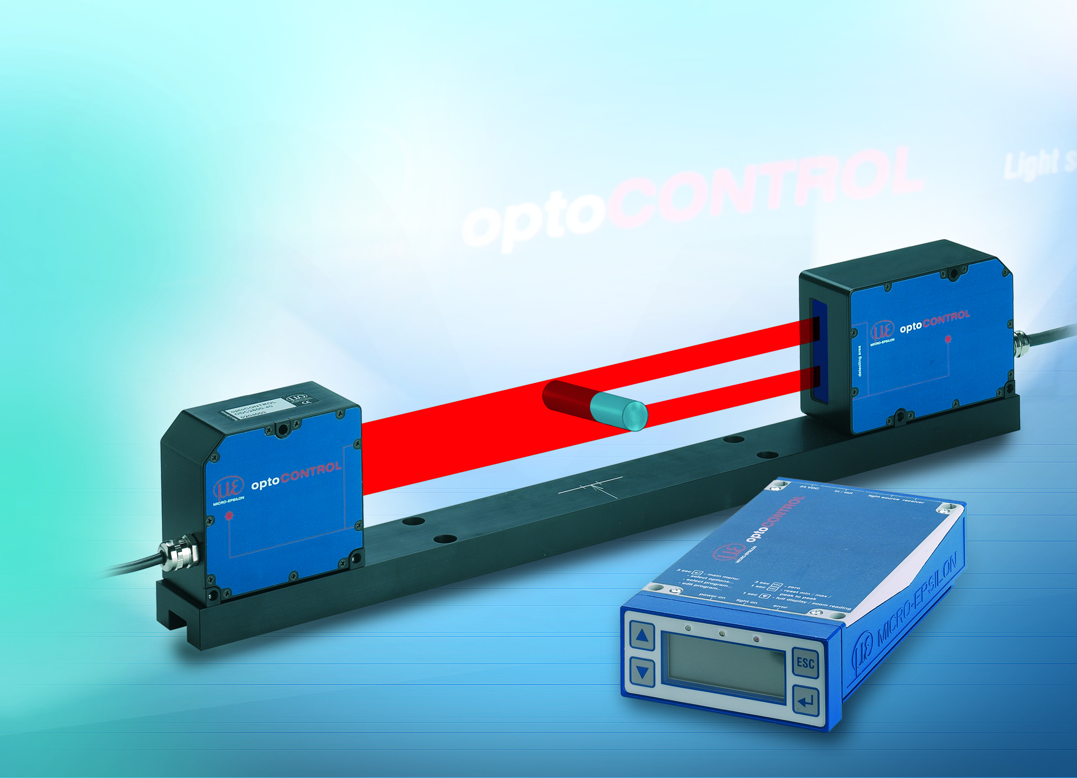 Optical precision micrometer with maximum flexibility