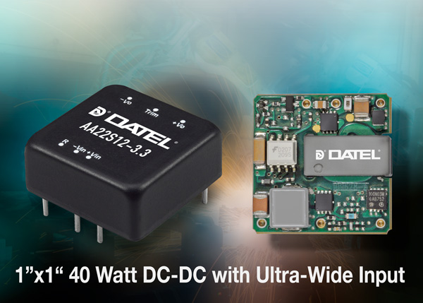 DATEL introduces AA series of DC-DC converters