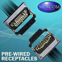 Pre-Wired Mencom Receptacles