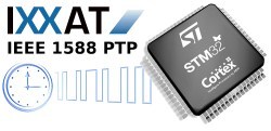 IXXAT announces IEEE 1588 software for STM32