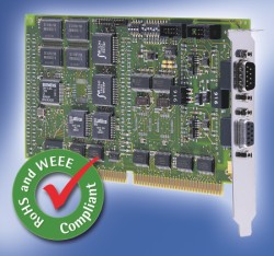 RoHS-compliant CAN card for ISA systems